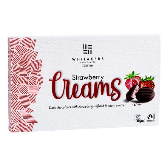 Whitakers Chocolates Strawberry Crèmes 150g - Country Ways