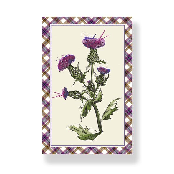 Wild Thistle Tea Towel - Country Ways