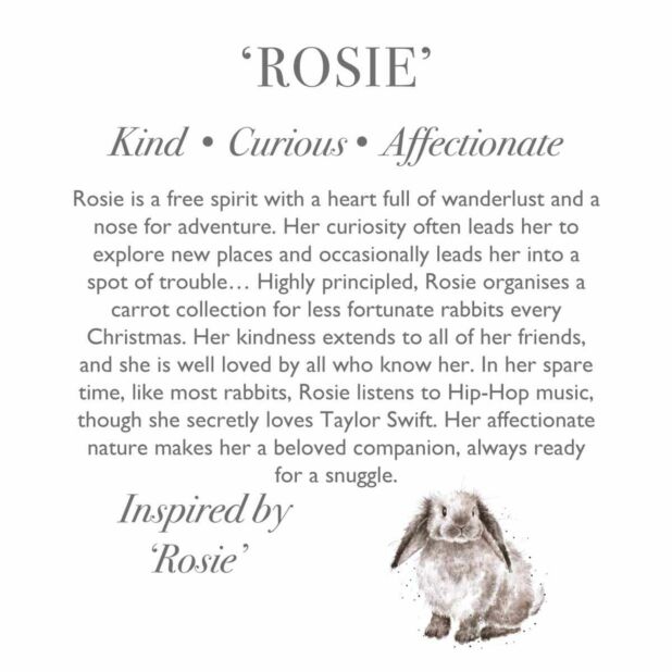 Wrendale 'Rosie' Rabbit Plush