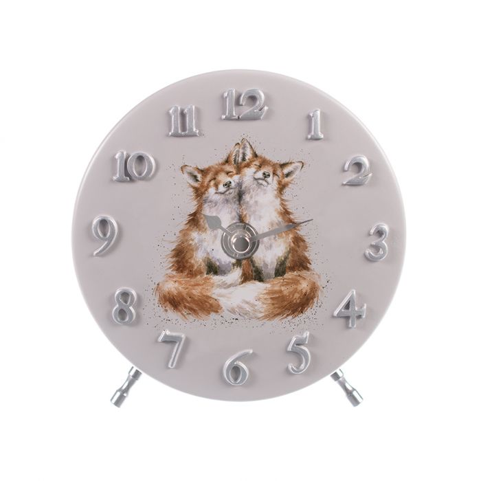 Wrendale Fox Mantel Clock - Country Ways