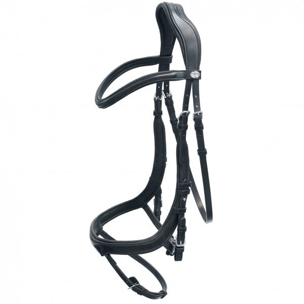 Schockemohle Equitus Alpha Bridle Black/Silver | Country Ways