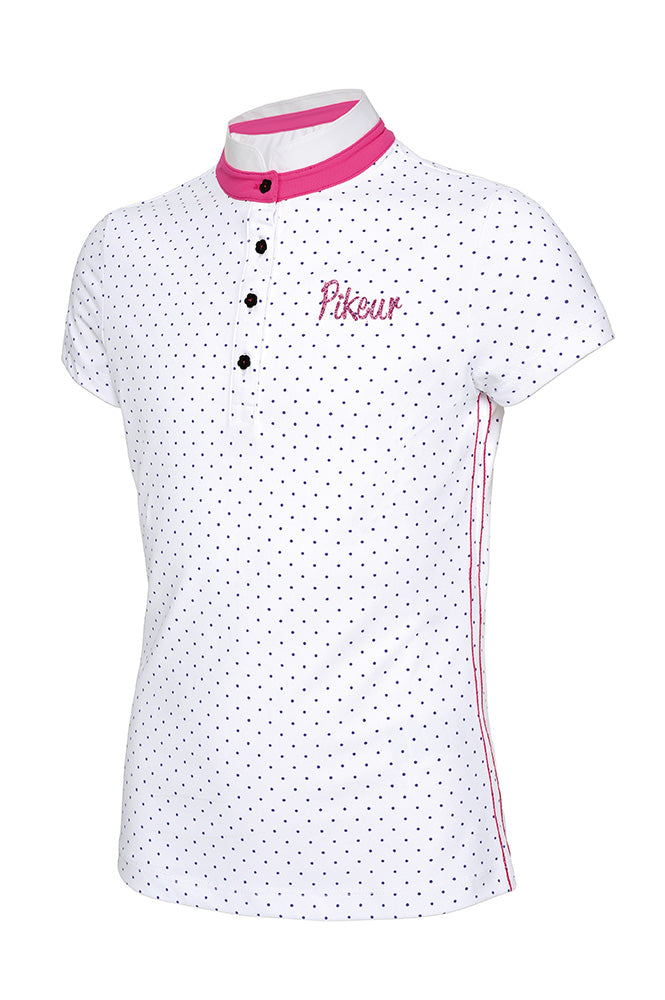 Pikeur Leni Childrens Competition Shirt White | Country Ways