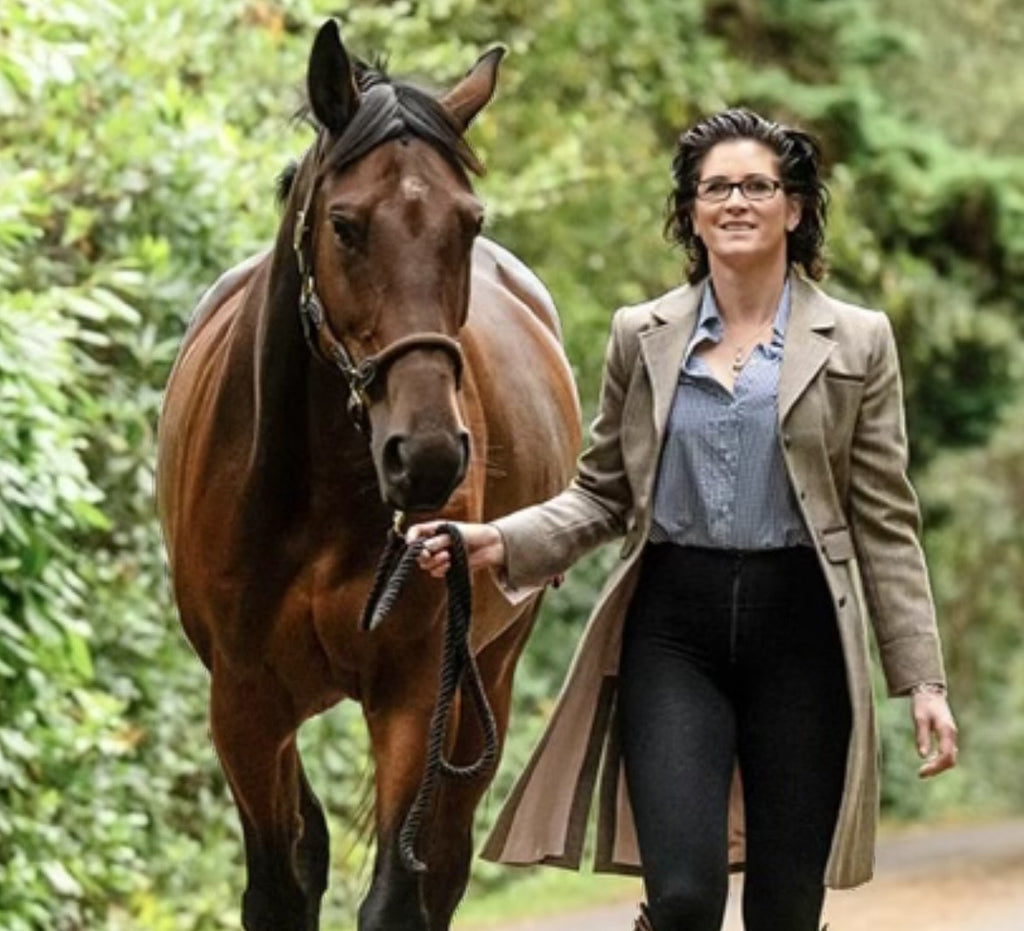 Marion Dreelan at Bogenraith Equestrian Centre