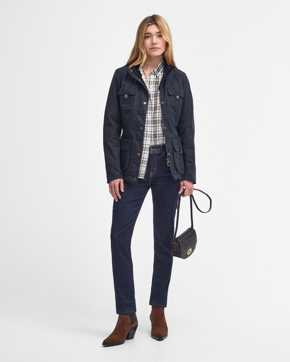 Barbour Women's Winter Defence Wax Jacket Country Ways
