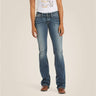 Ariat Women's R.E.A.L. Mid Rise Whipstitch Boot Cut Jean