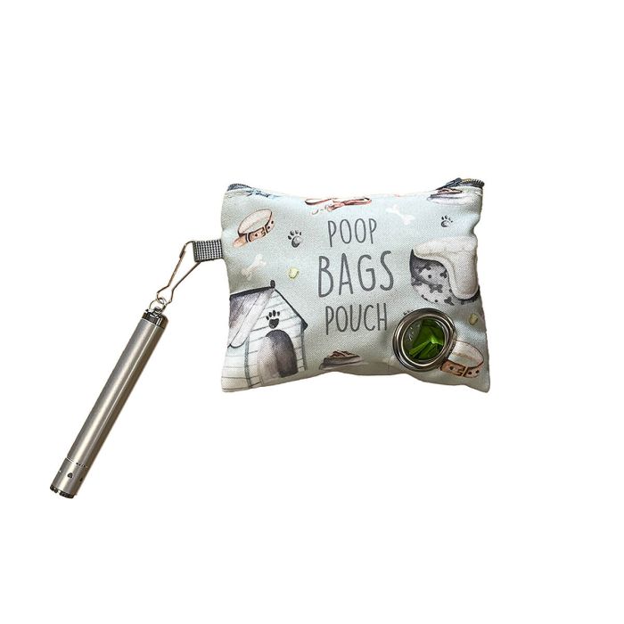 Langs Dog Poo Bags Pouch & Torch