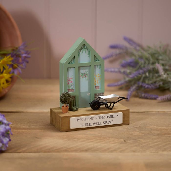 Langs Greenhouse 'Time Spent In The Garden Is Time Well Spent' Block