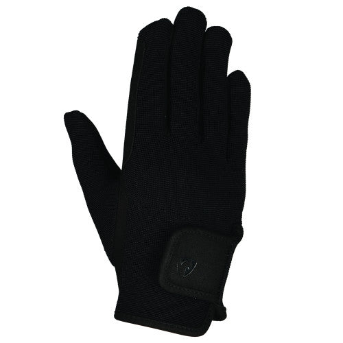 Hy Equestrian Children's Every Day Riding Gloves Black