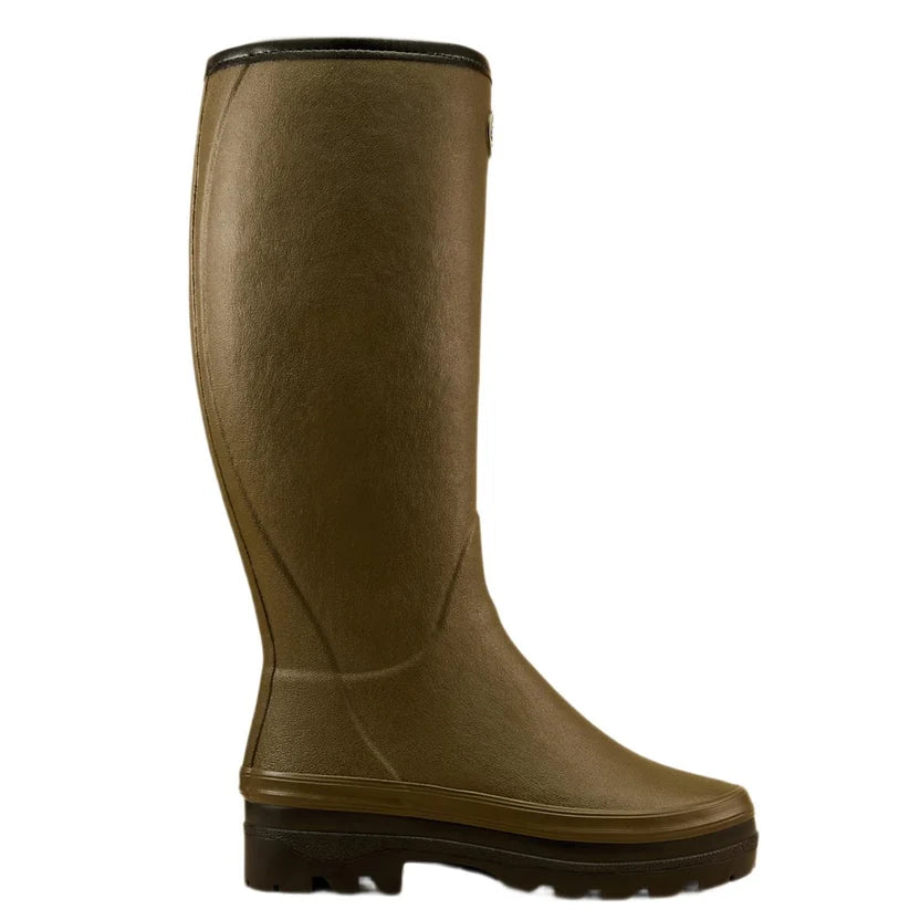 Le Chameau Women's Wool Lined Giverny Wellington Boots