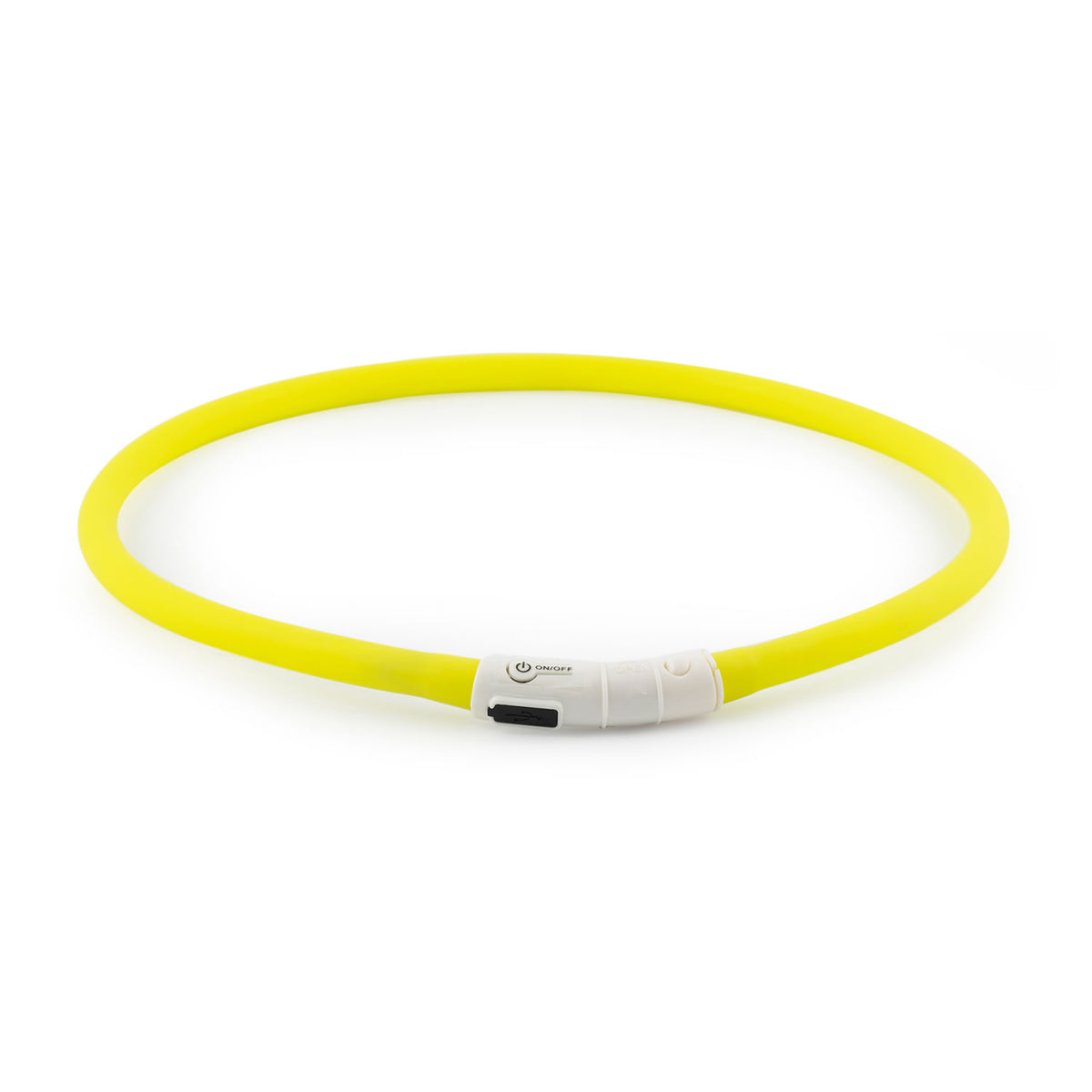 Ancol Flashing Band High Visibilty Dog Collar