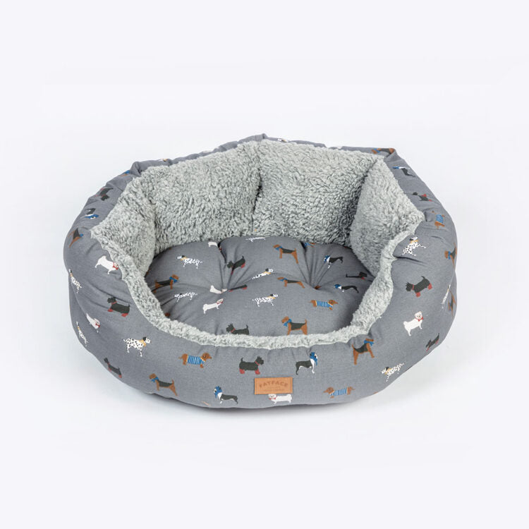 Danish Design FatFace Marching Dogs Deluxe Slumber Bed
