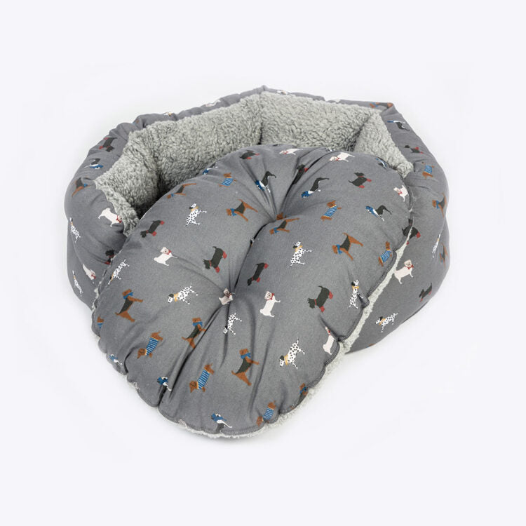 Danish Design FatFace Marching Dogs Deluxe Slumber Bed