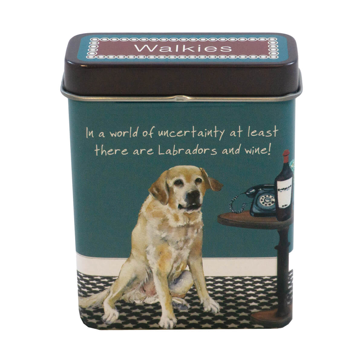 The Little Dog Laughed - Walkies Treat Tin