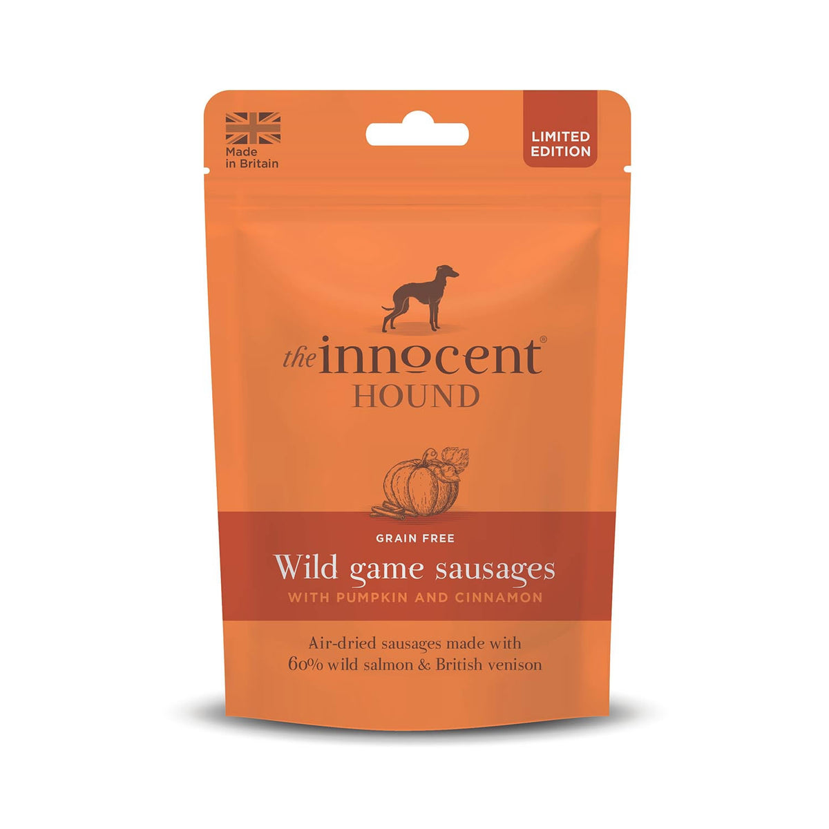The Innocent Hound Wild Game Sausages Pumpkin & Cinnamon