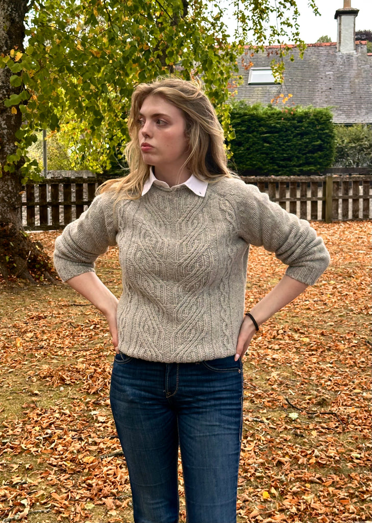 Harley of Scotland Women's Crew Neck Sweater AW25