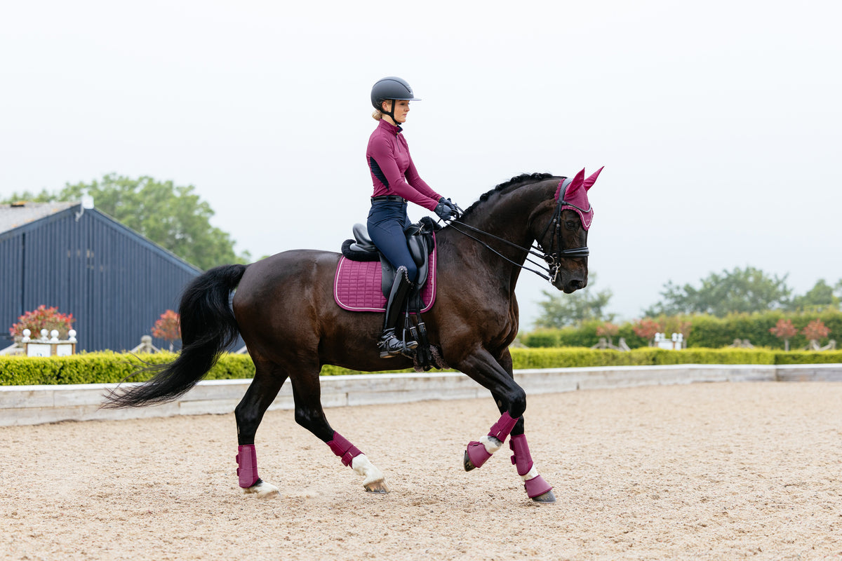 LeMieux Suede Dressage Square AW26