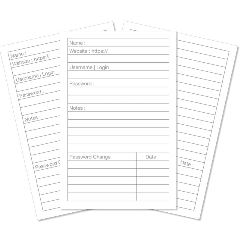 The Little Dog Laughed Password Notebook