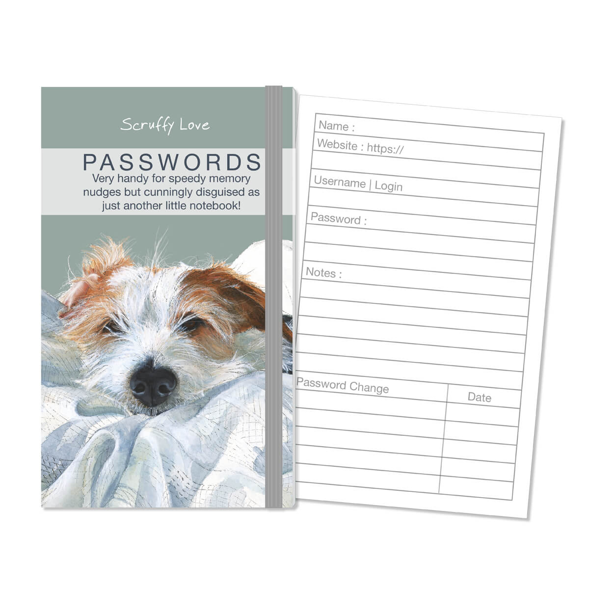 The Little Dog Laughed Password Notebook