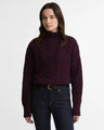 Barbour Women's Agatha Cable Knit Rollneck Jumper AW26