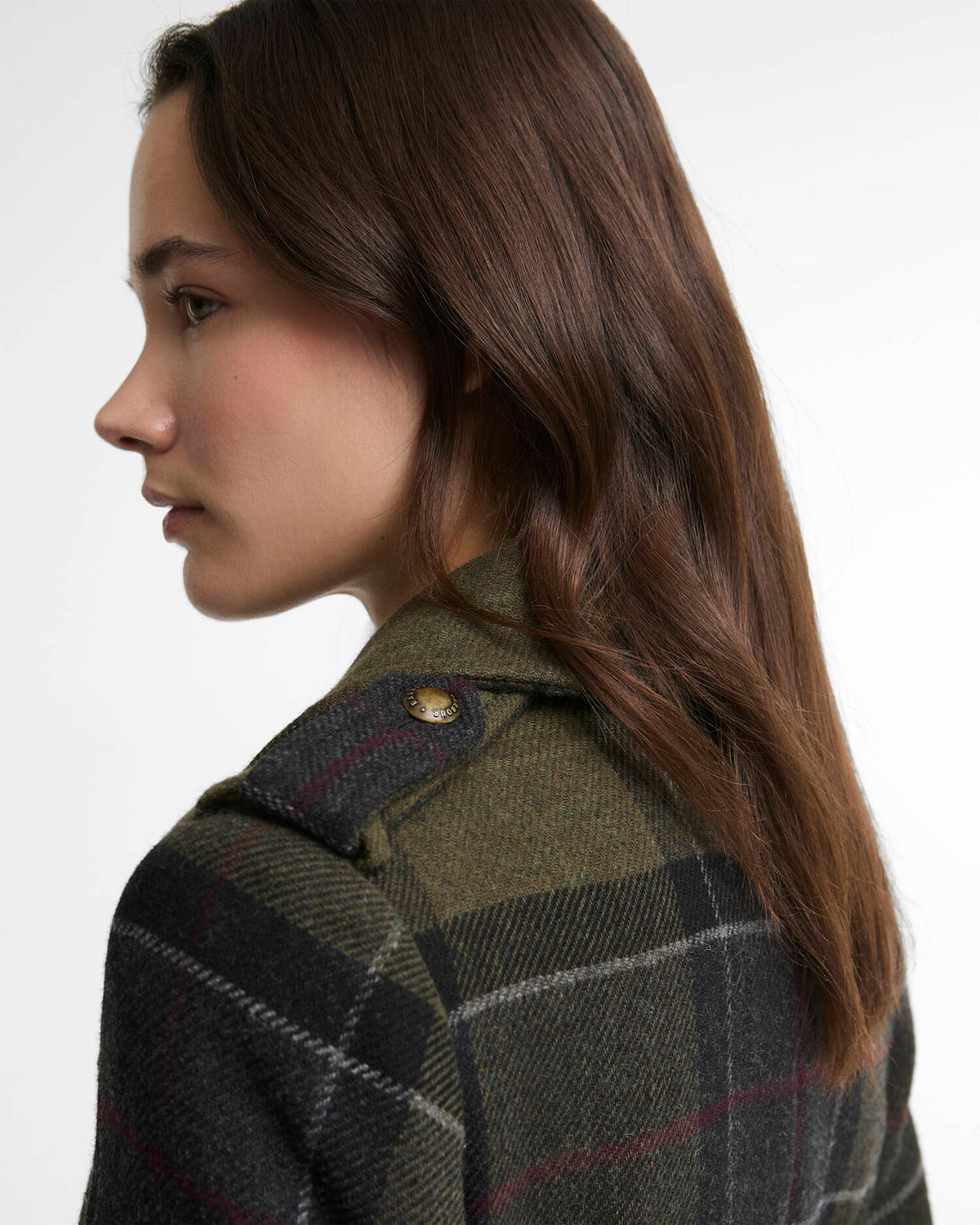 Barbour Women's Cottesmore Checked Wool Coat AW26