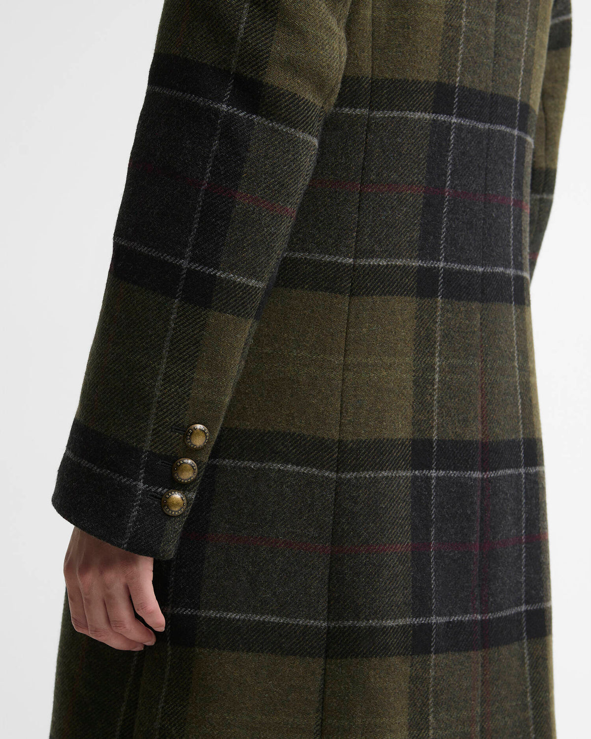Barbour Women's Cottesmore Checked Wool Coat AW26