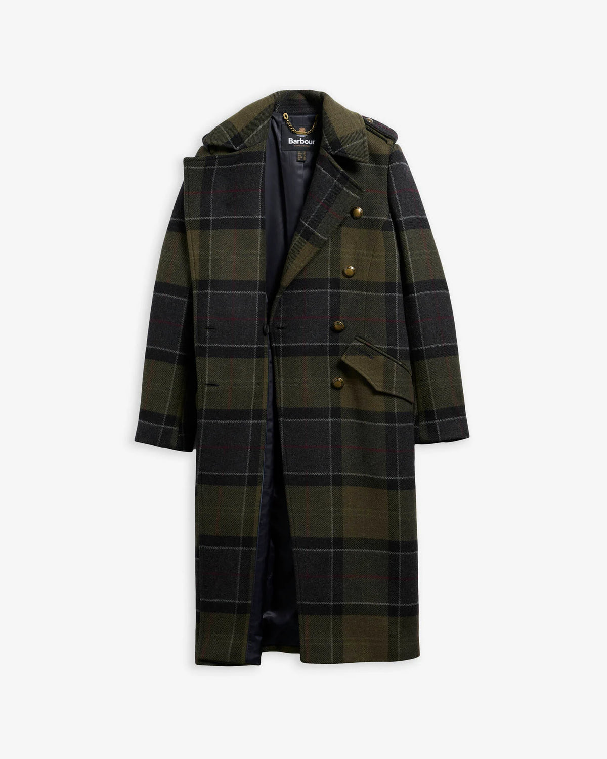 Barbour Women's Cottesmore Checked Wool Coat AW26