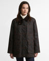 Barbour Women's Modern Checked Border Wax Jacket