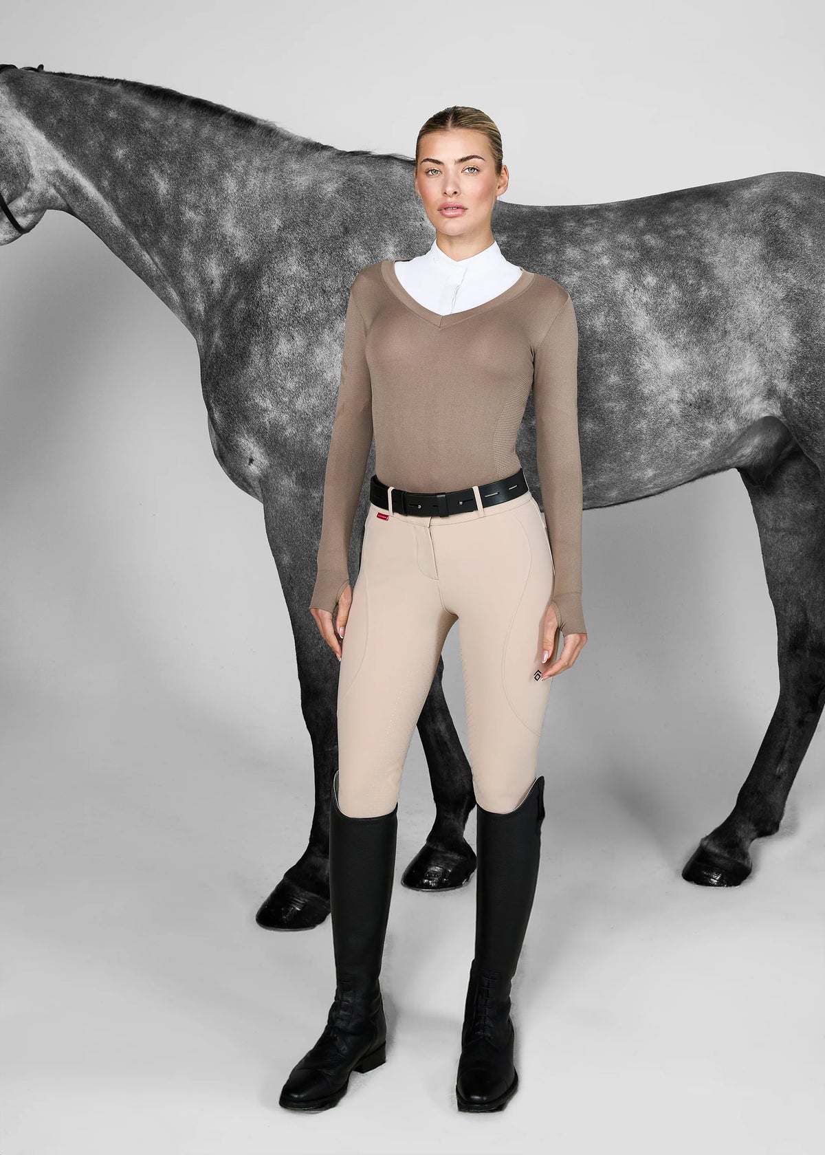 Aztec Diamond Core Mid-Rise Full Seat Breeches