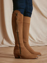 Fairfax & Favor Suede Heeled Regina - Reg Fit