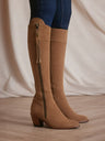 Fairfax & Favor Suede Heeled Regina - Narrow Fit