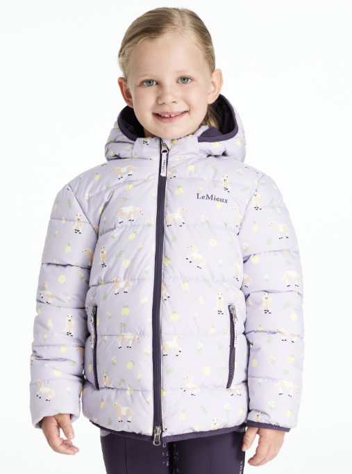 LeMieux Mini Printed Lilo Puffer Jacket AW25