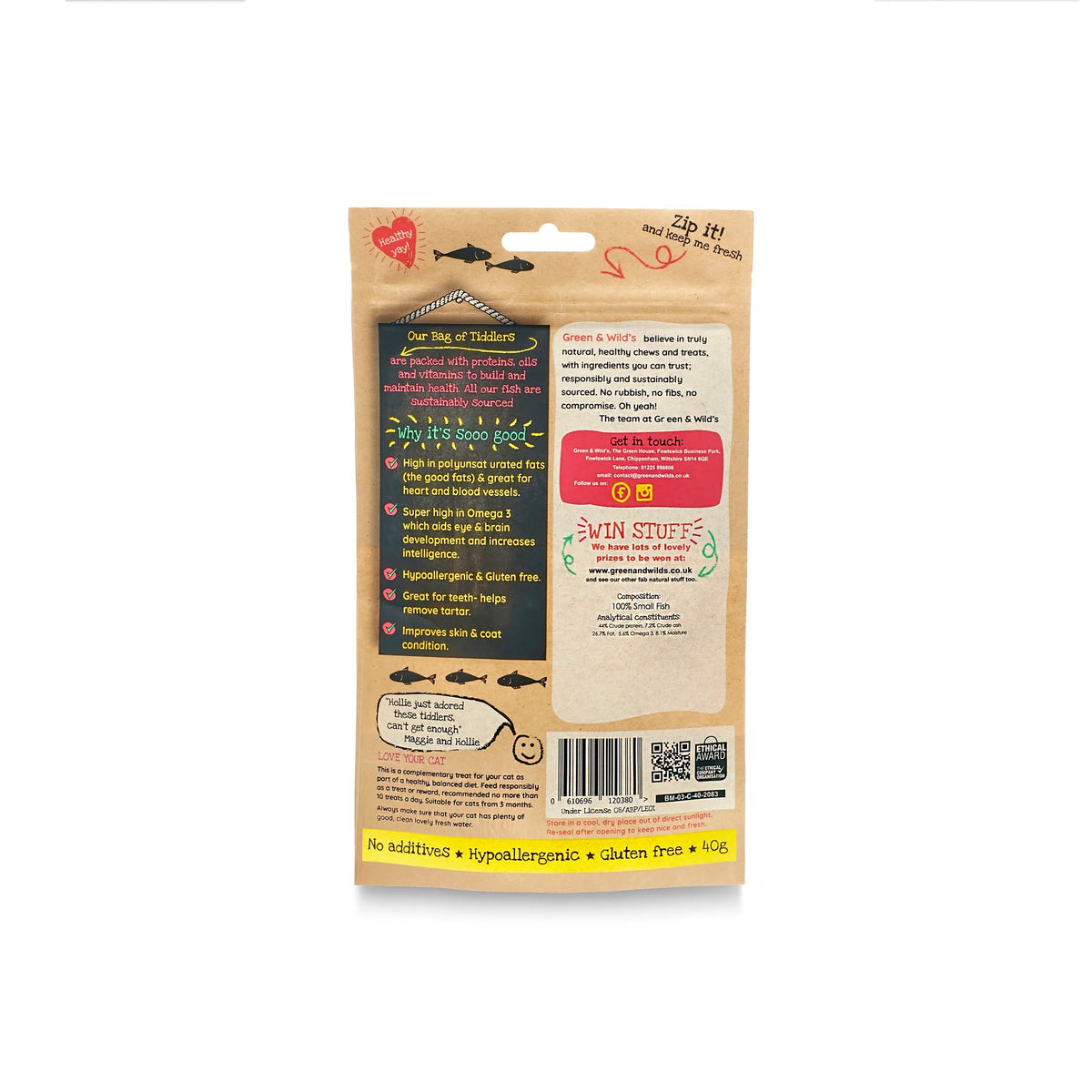 Green & Wild's Bag of Tiddlers (Cats)