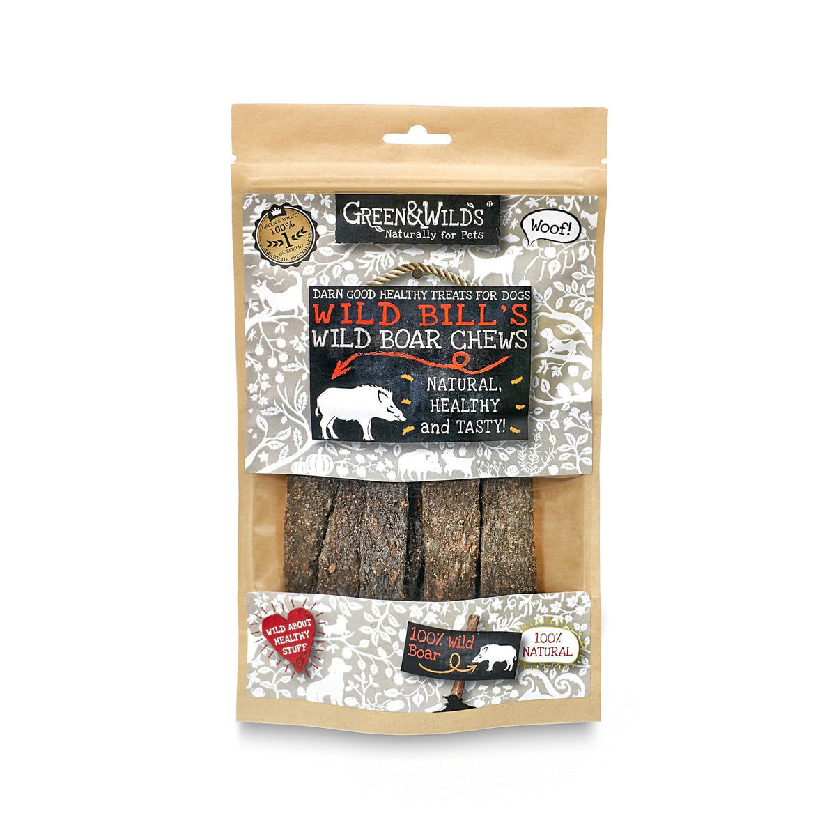 Green & Wild's Wild Bill's Wild Boar Chews