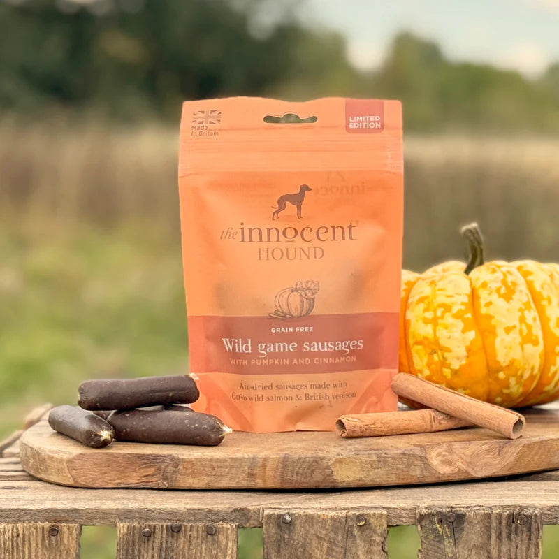 The Innocent Hound Wild Game Sausages Pumpkin & Cinnamon