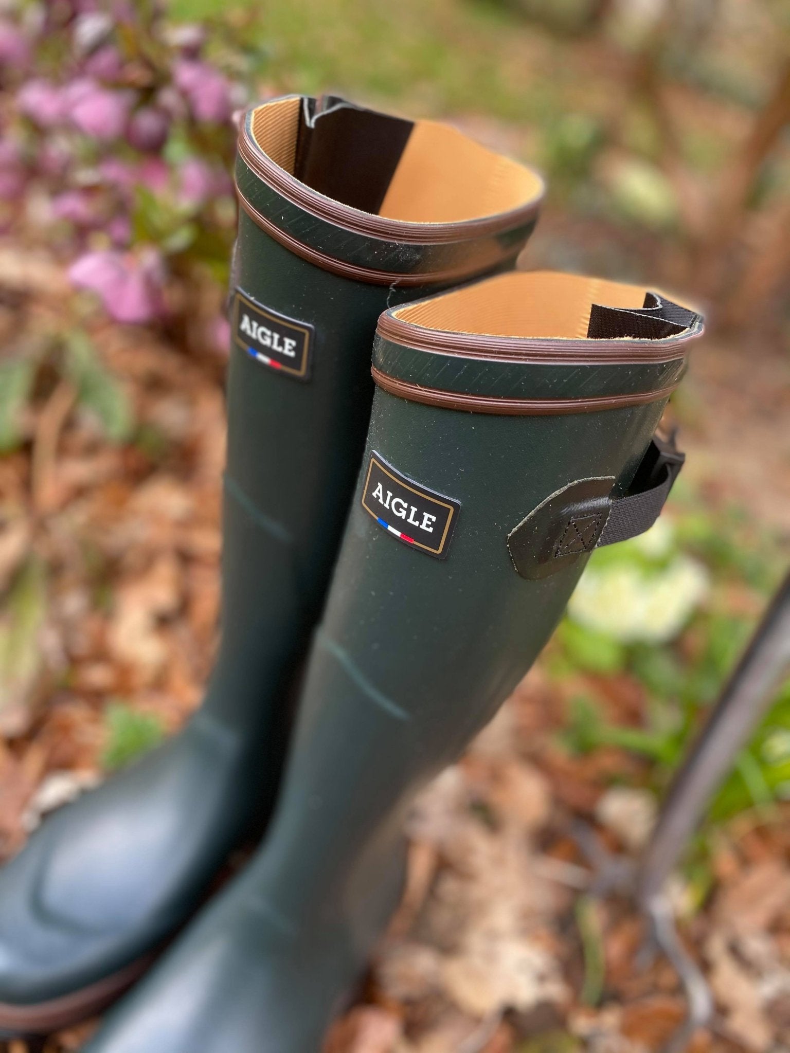 Aigle Parcours Vario Jersey Lined Wellington Boots