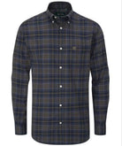 Alan Paine Ilkley Flannel Button Down Shirt - Shooting Fit - Country Ways