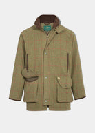 Alan Paine Men's Combrook Tweed Field Coat with Action Back - Country Ways
