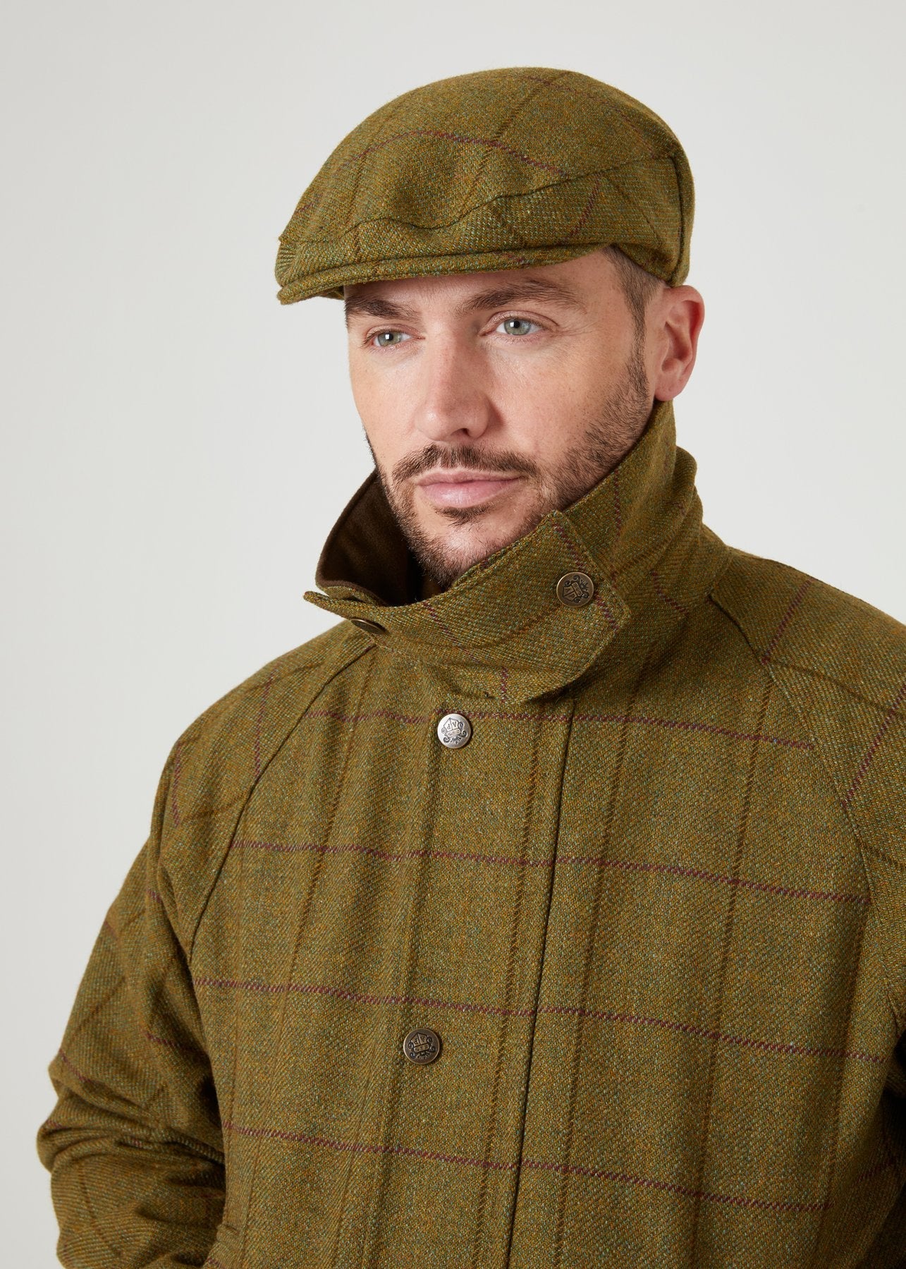 Alan Paine Rutland Mens Tweed Flat Cap Country Ways