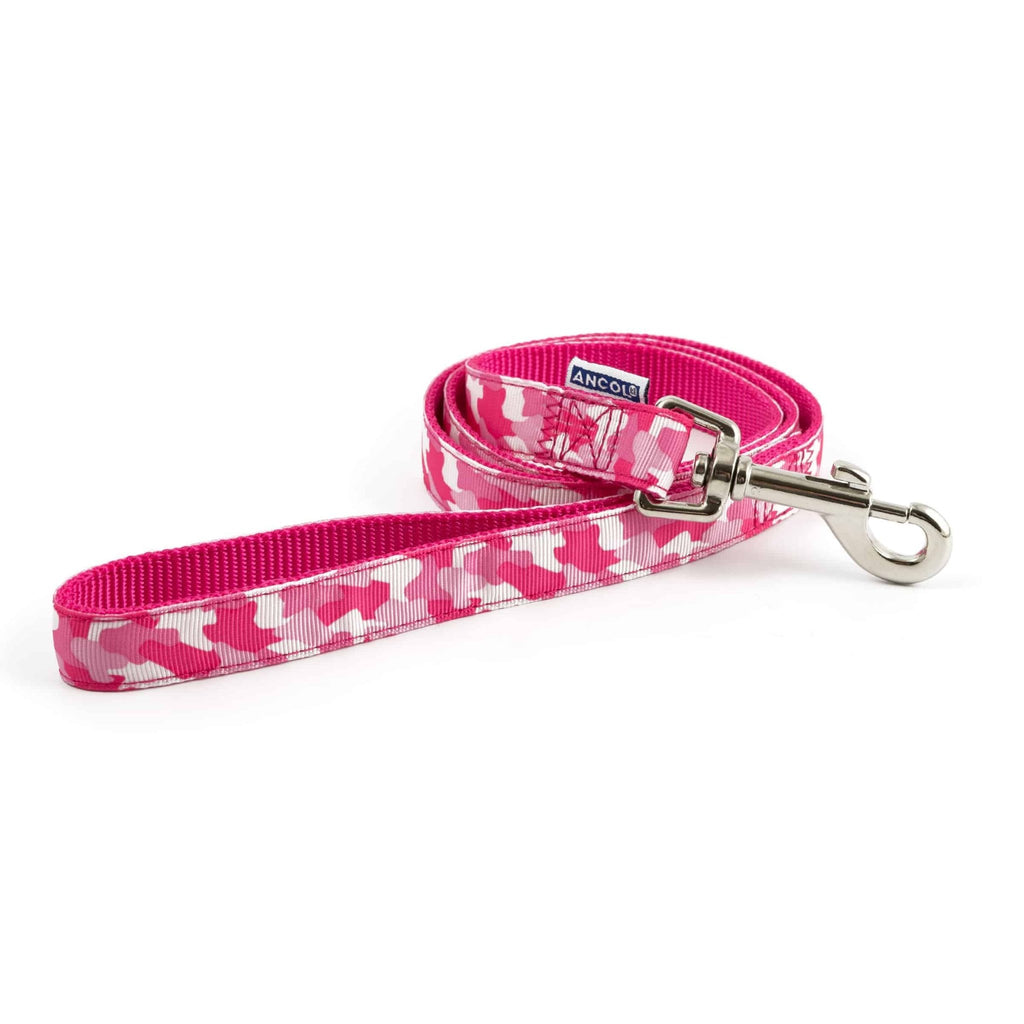 Ancol Green Combat Lead 1M X 19mm - Country Ways