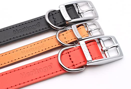 Ancol Heritage Leather Dog Collar - Country Ways