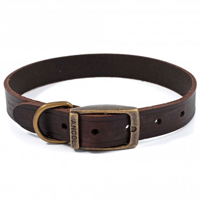Ancol Heritage Leather Dog Collar - Country Ways
