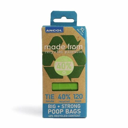 Ancol Recycled Plastic Dog Poo Bags - Country Ways