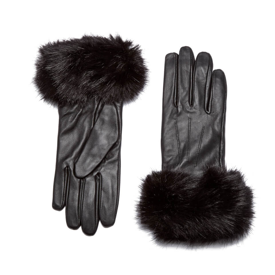barbour handschuhe Barbour Lederhandschuhe mit Pelzbesatz