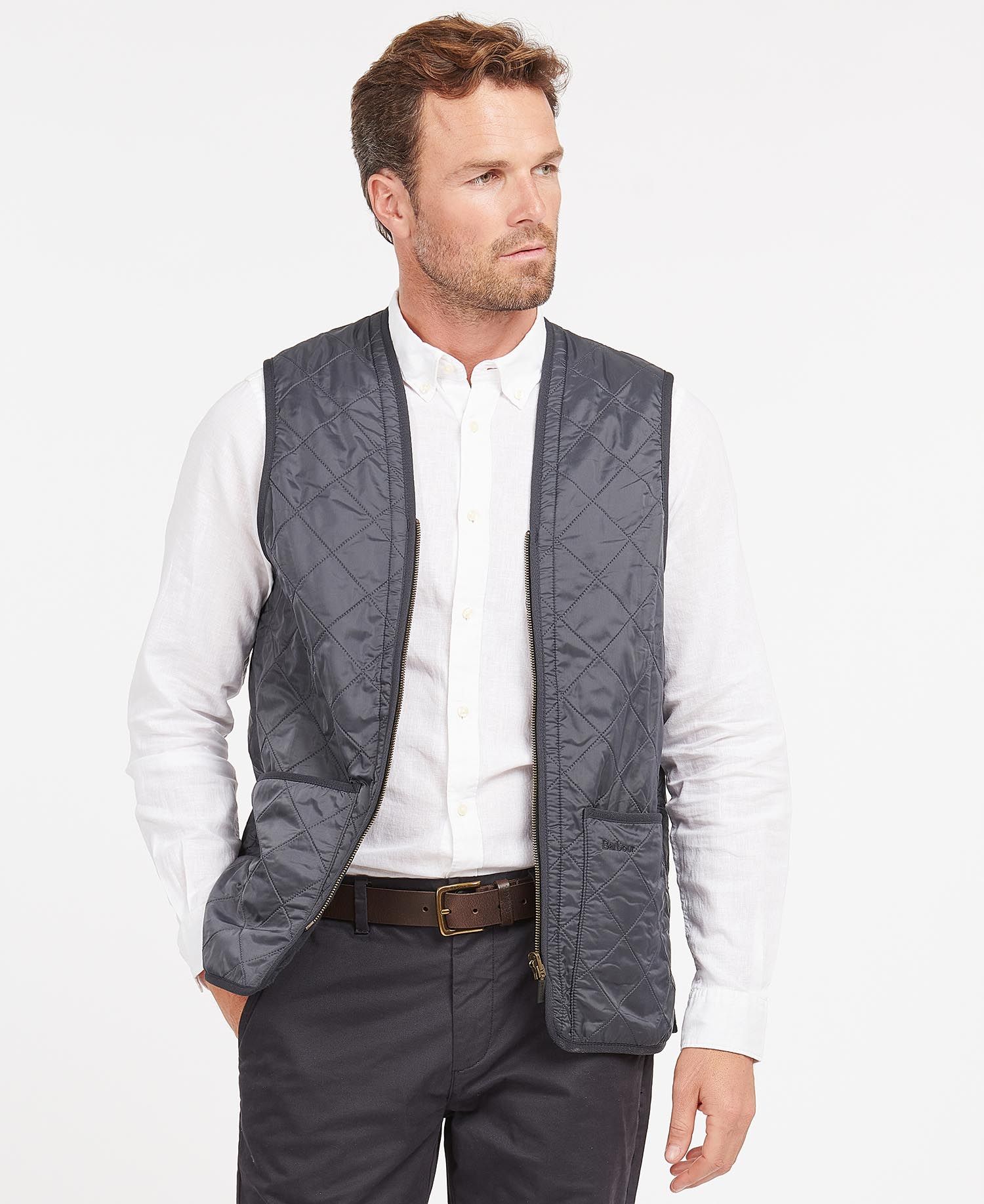 Barbour Men's Polarquilt Waistcoat/Zip-In Liner