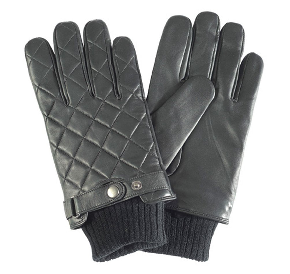 handschuhe barbour Barbour Herren-Handschuhe aus gestepptem Leder