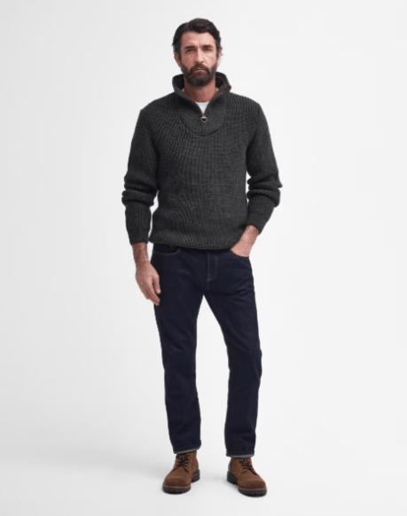 Barbour New Tyne Half Zip Sweater - Country Ways