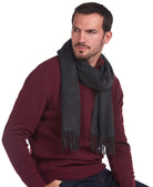 Barbour Plain Lambswool Scarf - Country Ways