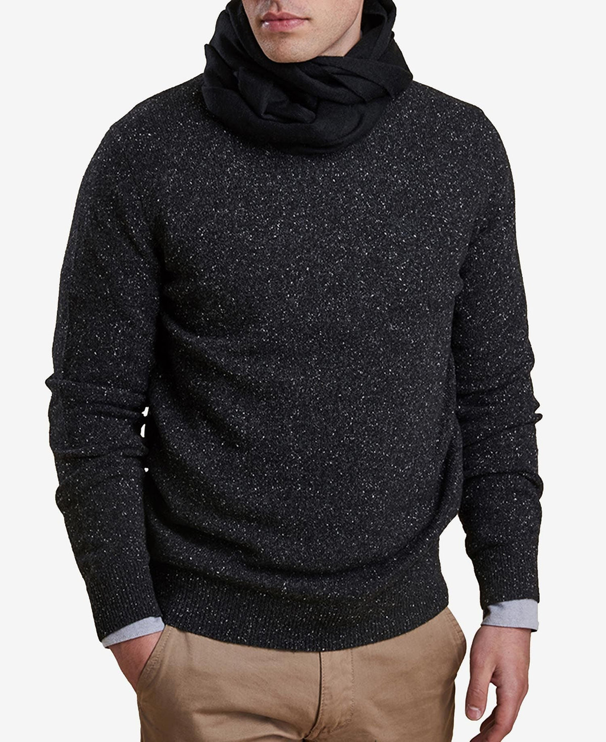 Barbour Plain Lambswool Scarf - Country Ways