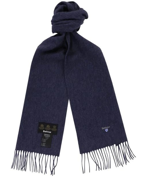 Barbour Plain Lambswool Scarf - Country Ways