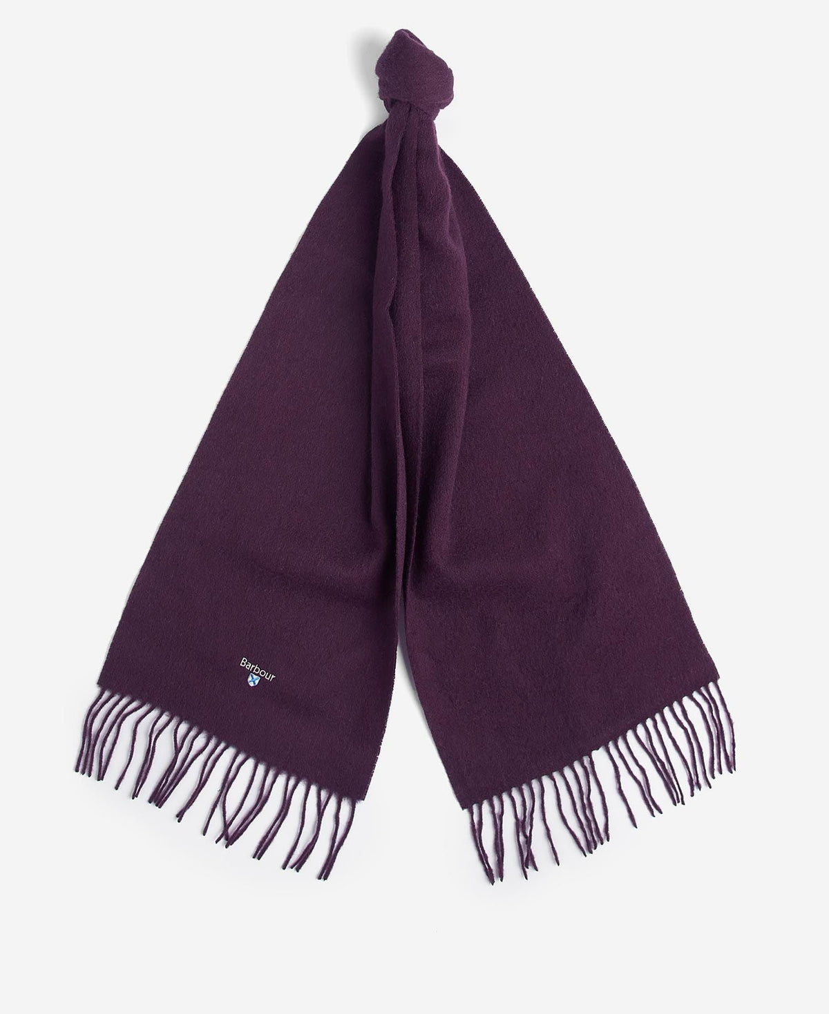Barbour Plain Lambswool Scarf - Country Ways